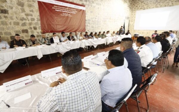 Fortalecen autoridades estatales, federales y municipales acciones de seguridad en Sierra Norte