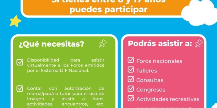 Invitan a la niñez y adolescencia a formar parte de la Red de Impulsoras e Impulsores de los Derechos 2024