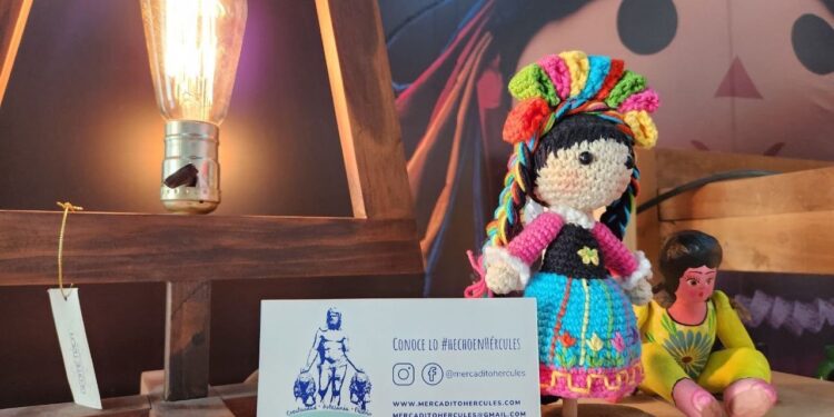 Mercadito Hércules expone en Punto México
