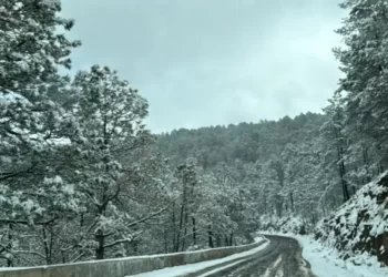 Reporta CEPC caída de nieve en 3 municipios ante el desplazamiento de la Novena Tormenta Invernal