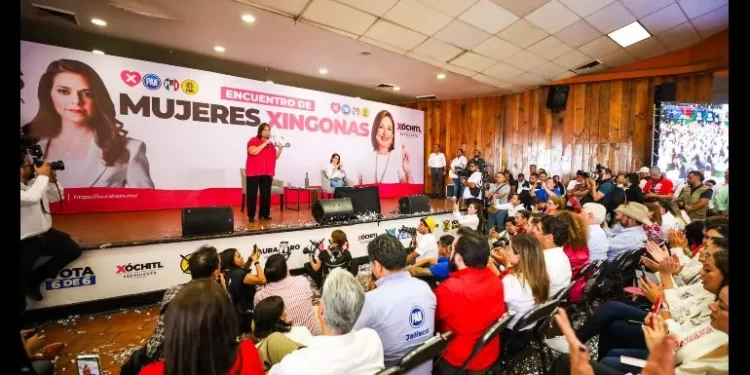 Apoyo a los ganaderos agricultores y lecheros de Jalisco. Xochitl Galvez