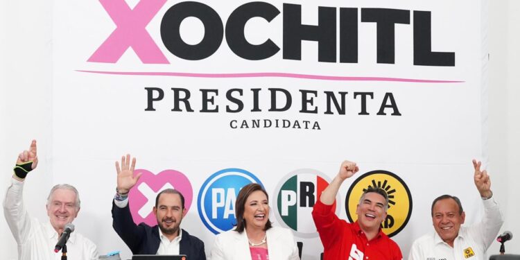 Xóchitl Gálvez y partidos redoblarán esfuerzos rumbo a la Presidencia