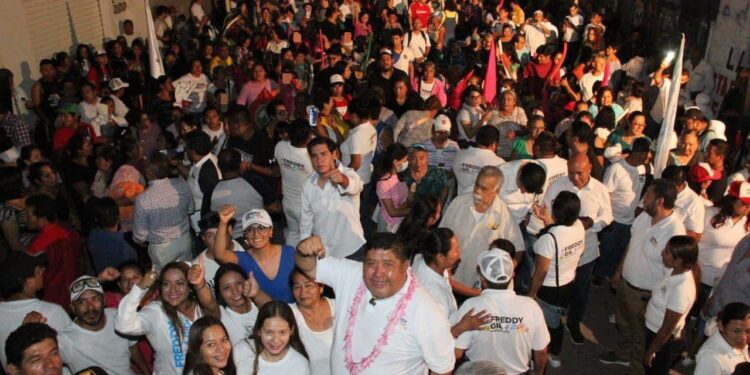 El triunfo de Freddy Gil Pineda Gopar es inminente en Santa Cruz Xoxocotlán
