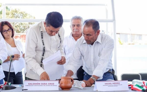 Avanza resolución de conflictos entre Santa Cruz Mitlatongo y Santiago Mitlatongo