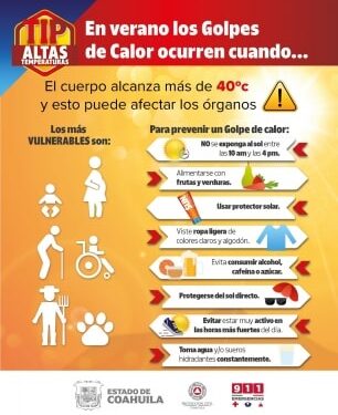 Continúa la segunda ola de calor: precauciones y recomendaciones