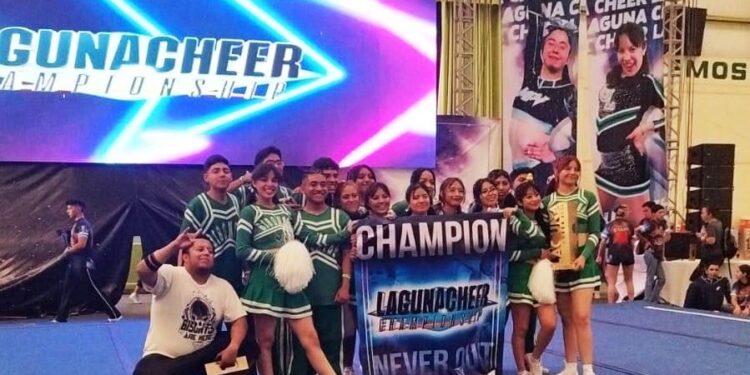 Gana Conalep doble primer lugar en el concurso Laguna Cheer Championship 2024