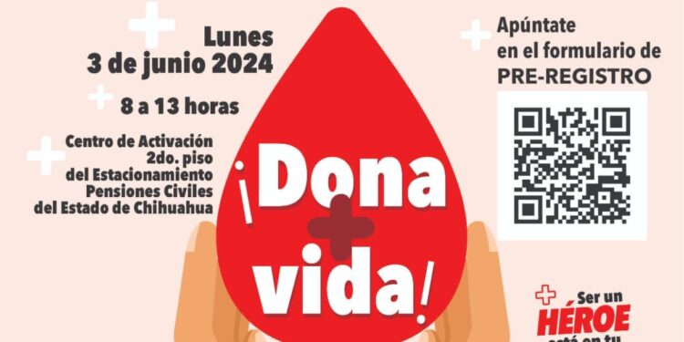 Invita Pensiones Civiles a jornada para donar sangre y salvar vidas