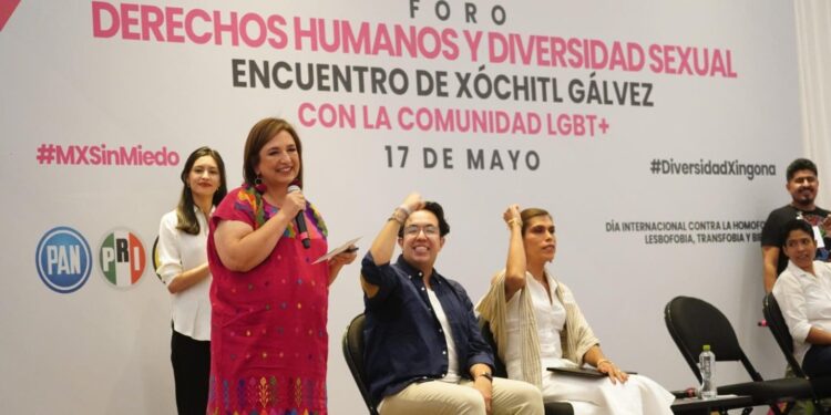 Luchará Xóchitl Gálvez por terminar con la cultura del odio en el país
