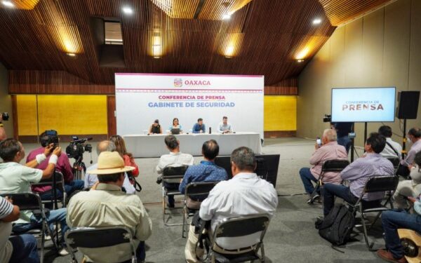 Mantienen acciones de seguridad para bienestar de la población oaxaqueña