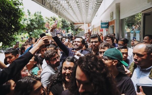 Alvarez Máynez me siento contento al exponer mis ideas y “expresar la visión de país” en los debates