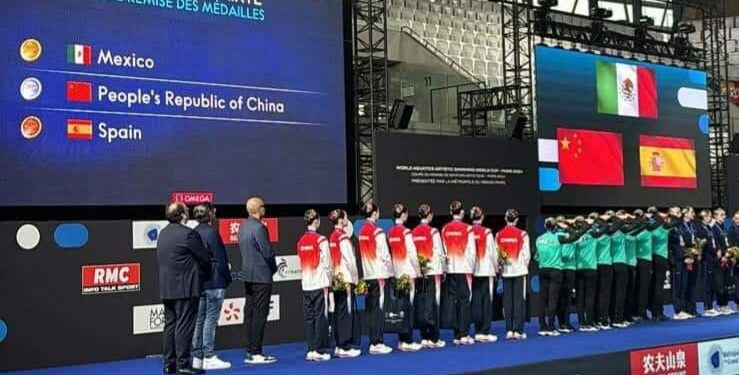 Mexicanas Conquistan el Mundial de Natación Artística de París