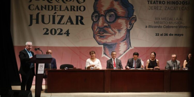 Recibe Ricardo Cabrera Vázquez la Medalla al Mérito Musical “Candelario Huízar” 2024
