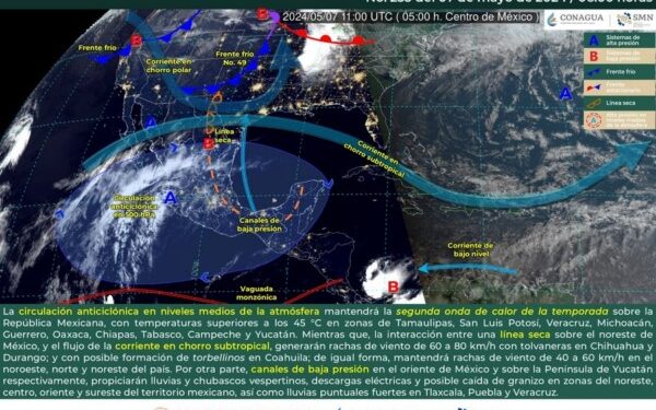Segunda ola de calor alcanzará su pico máximo en las próximas 48 horas