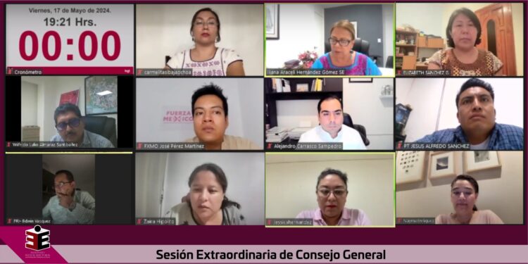 Aprueba IEEPCO candidaturas a diputaciones y Concejalías  tras ordenamiento del Tribunal