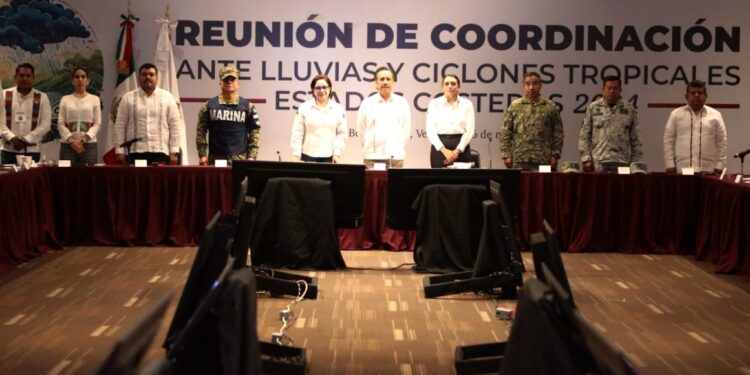 Veracruz, listo para la temporada de lluvias y ciclones tropicales