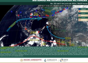 Continuarán lluvias de intensidad variable en diversas regiones de Oaxaca