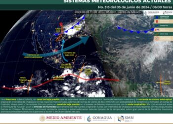 Se esperan lluvias y tormentas dispersas por la tarde en Oaxaca