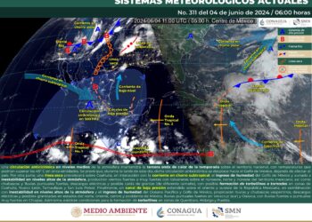 Aumento de nubes y desplazamiento de anticiclón disminuirá ligeramente el calor en Oaxaca