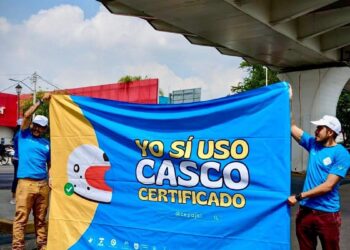 Arranca campaña para concientizar a motociclistas sobre uso de casco certificado