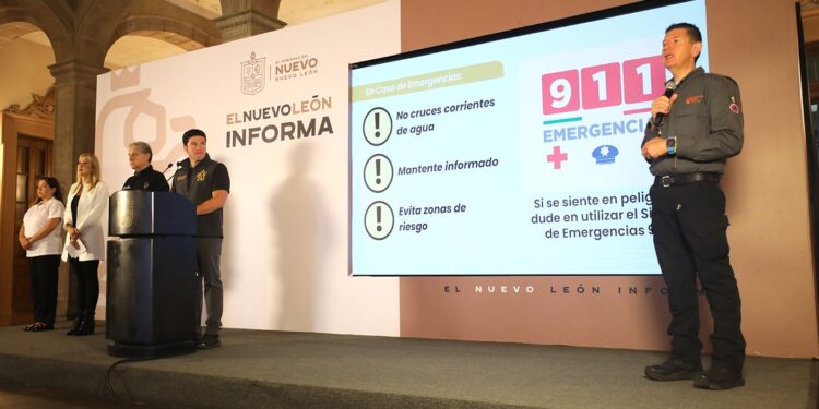 Despliega Estado operativo interinstitucional ante paso de Tormenta Tropical «Alberto»