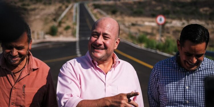 Entrega Enrique Alfaro carreteras de la justicia para la Zona Norte de Jalisco