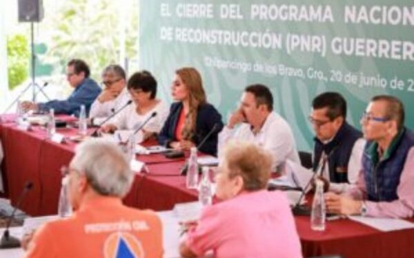 ENCABEZA EVELYN SALGADO CON SEDATU EVALUACIÓN PARA CIERRE DEL PROGRAMA NACIONAL DE RECONSTRUCCIÓN POR SISMOS EN GUERRERO