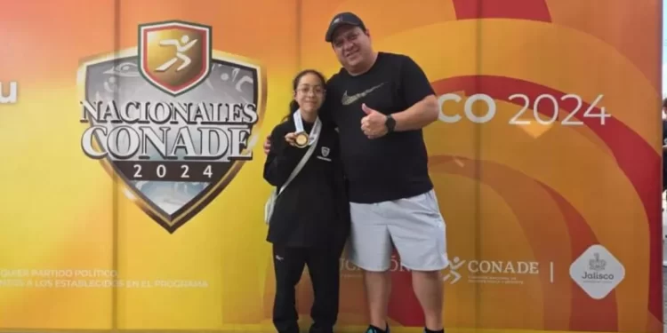 ¡Imparable!: Mía Guzmán García se posiciona como la multimedallista de Juegos Nacionales Conade 2024