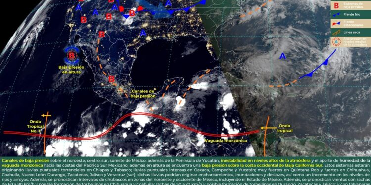 Prevén temporal corto de lluvias a partir de este viernes en Oaxaca