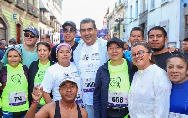 Sergio Salomón dio banderazo de salida a la segunda edición de la «Carrera por Amor al Prójimo»