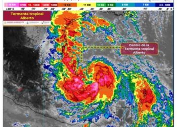 Tormenta tropical Alberto ocasionará lluvias aisladas en algunas regiones de Oaxaca