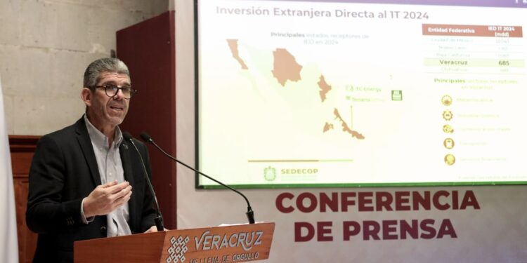 Veracruz, en primeros lugares de inversión extranjera y generación de empleos