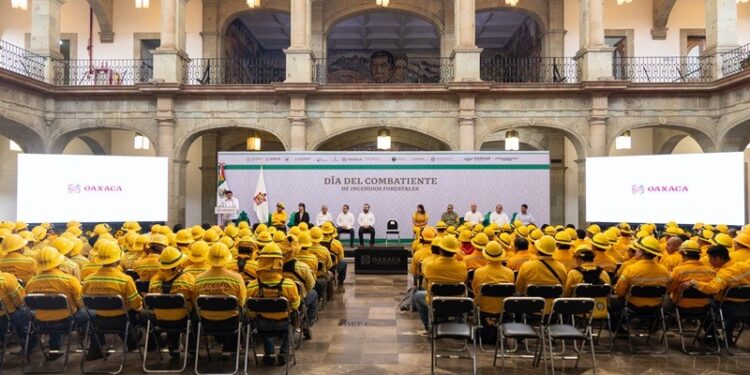 Combatientes forestales, invaluable servicio que reconoce el Gobierno y pueblo de Oaxaca