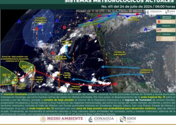 Se prevé lluvias para este miércoles por onda tropical número 13