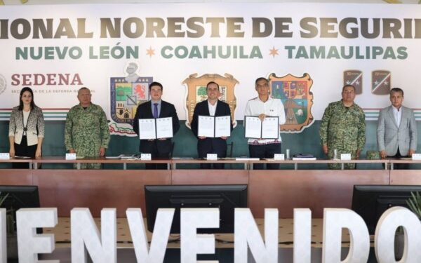 Acuerdan Coahuila, Nuevo León y Tamaulipas trabajar en equipo por la seguridad de la región Noreste