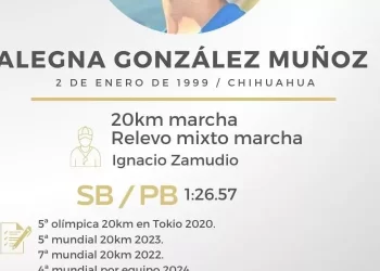 Con sello chihuahuense los Juegos Olímpicos de París 2024