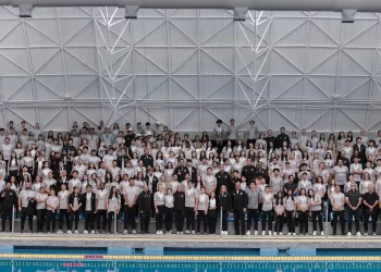 “¡Hicimos historia!”: Inaugura Maru Campos renovada Alberca Olímpica y reconoce a medallistas Conade 2024