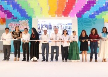 Inauguran Expo Feria del Queso y Quesillo 2024 en Reyes Etla
