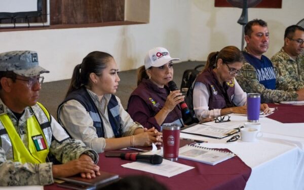 Instala Mara Lezama Centro de Mando en Felipe Carrillo Puerto para proteger a las y los quintanarroenses