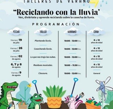 Invita Soapa a cursos de verano para promover en la niñez el cuidado del agua