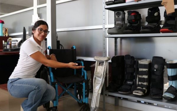 Inicia DIF Estatal Programa de Recuperación y Préstamos de Apoyos Funcionales a través del CREE