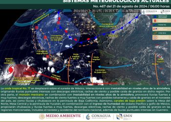 Continuarán las lluvias con tormentas eléctricas en diversas regiones de Oaxaca: Protección Civil