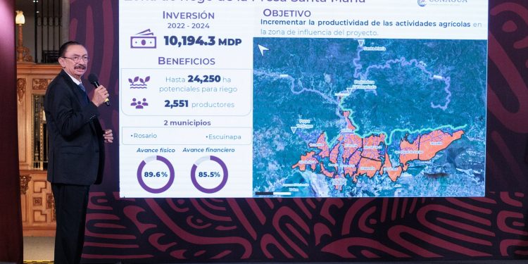 Cuatro nuevos distritos de riego aumentarán producción agrícola en México