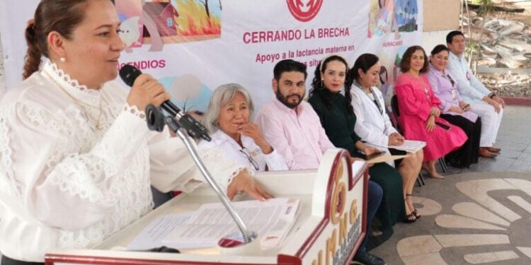 Fortalece Evelyn Salgado, estrategias a favor de la Lactancia Materna en Guerrero