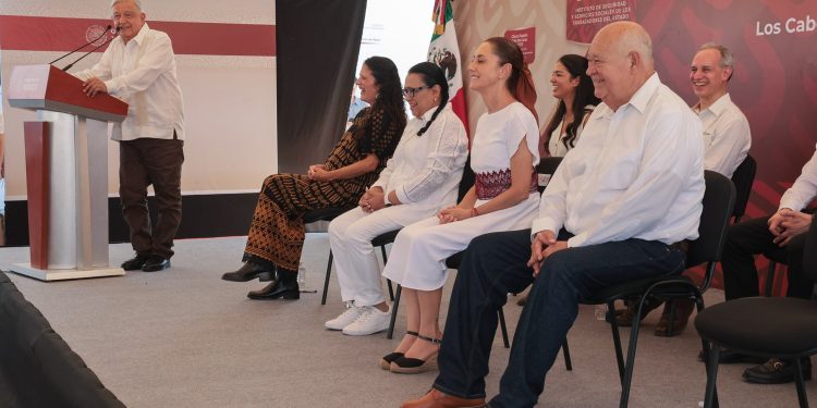 ISSSTE registra abasto histórico en medicamentos; presidente inaugura Clínica Hospital en Cabo San Lucas