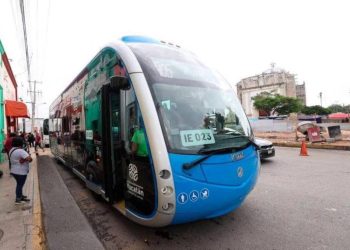 Llega a Umán la cuarta ruta 100% eléctrica del Sureste