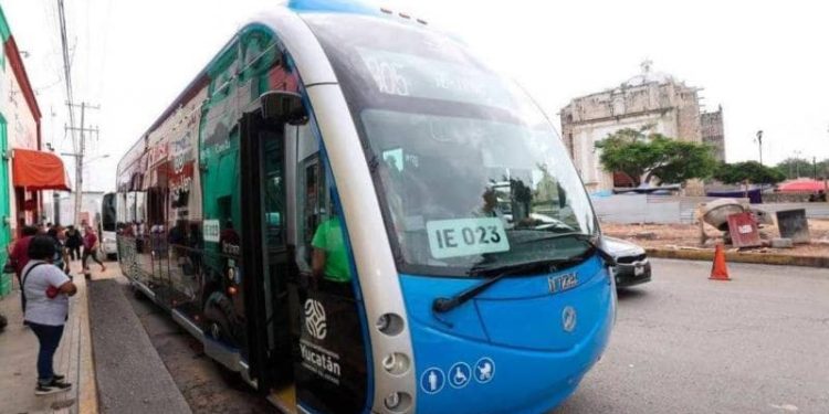 Llega a Umán la cuarta ruta 100% eléctrica del Sureste