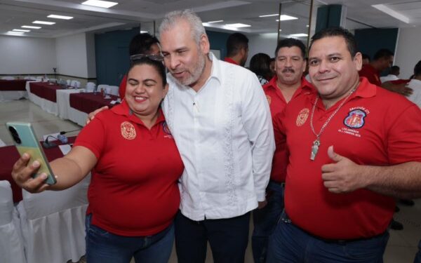 Refrenda Bedolla respaldo a derechos laborales del sector minero en LC