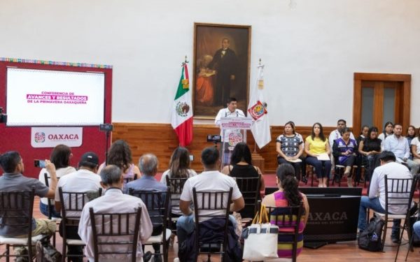 Presentan avances y resultados de programas sociales impulsados por la Primavera Oaxaqueña