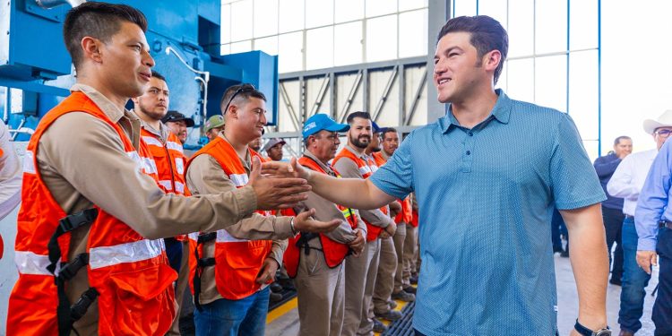 Reactiva Gobernador Acueducto Linares-Monterrey y Supervisa Presa Libertad