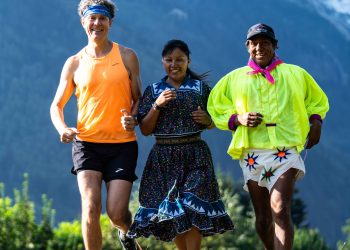 Realizan la 7K Rarámuri Run en el Ultra Trail Mont Blanc de Francia
